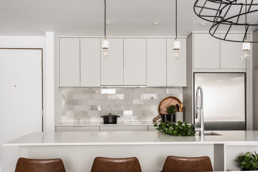 New build condo kitchen