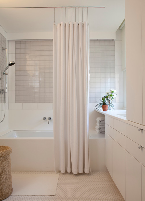 Rethinking The Shower Curtain Hibou Design Co